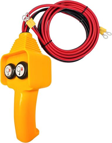 Winch Hand Control Assembly, 12V Electric Winch Controller Push Button Handheld Remote, Wired Hand Control Remote Replacement for Pulling 1500lbs to 5000lbs Winches in Kuwait