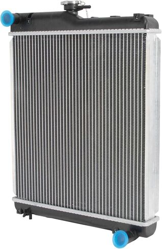 Aluminum Core Radiator for John Deere Compact Tractor 3025E/ 2032R/ 2032R LVA19883| Direct Fit, Enhanced Cooling, Durable Plastic Tank in Kuwait