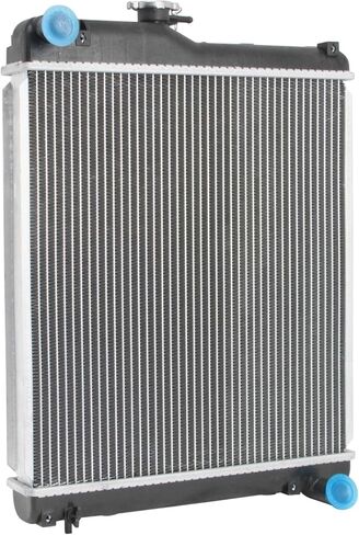 Aluminum Core Radiator for John Deere Compact Tractor 3025E/ 2032R/ 2032R LVA19883| Direct Fit, Enhanced Cooling, Durable Plastic Tank in Kuwait
