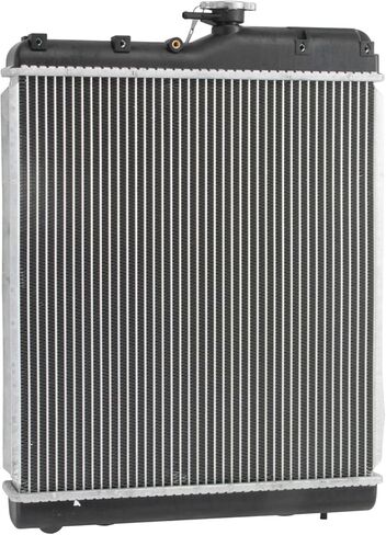 Aluminum Core Radiator for John Deere Compact Tractor 3025E/ 2032R/ 2032R LVA19883| Direct Fit, Enhanced Cooling, Durable Plastic Tank in Kuwait