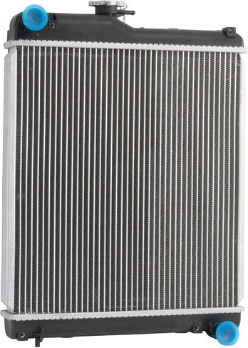 Aluminum Core Radiator for John Deere Compact Tractor 3025E/ 2032R/ 2032R LVA19883| Direct Fit, Enhanced Cooling, Durable Plastic Tank in Kuwait