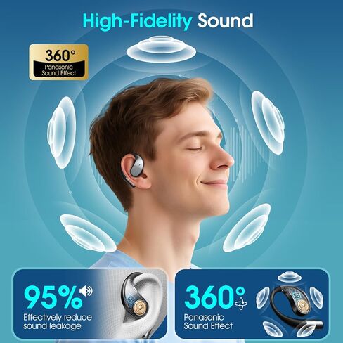 AI Translation Earbuds Real Time, 2026 Upgraded 6-in-1 Instant Language Translator Earbuds with Chat-AI, 144 Languages & 11 Offline, for Travel Business Office Meeting (Black) in Kuwait