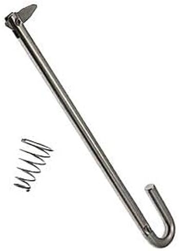 2PCS Grade 316 Stainless Steel Tilt Rod for Yamaha Outboard 9.9HP 15HP 18HP 2-Stroke | Marine Engine Tilting Rod Accessory, Replaces OEM# 6E0-43160-00-00, 6E0-43160-01-00 in Kuwait