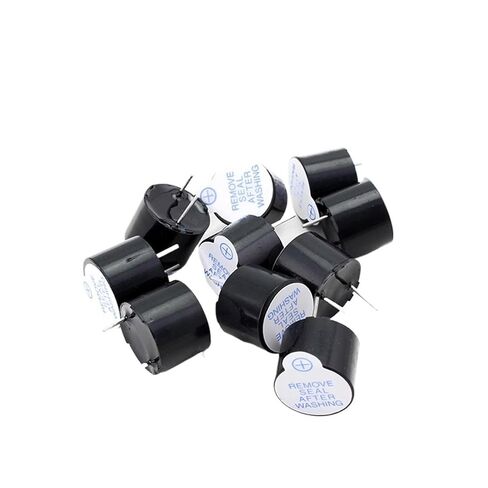 10pcs/lot 5V Active Buzzer Magnetic Long Continous Beep Tone 12 * 9.5mm Active Piezo Buzzers Universal Buzzer 5V 12mm in Kuwait