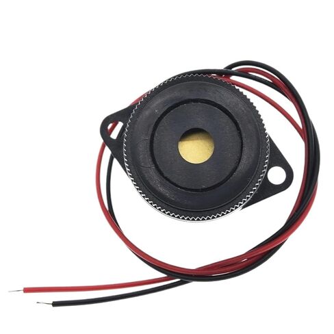 QSI-2910 90DB Buzzer 29.5x24.5mm DC 12V Active piezoelectric Buzzer Continuous Sound in Kuwait