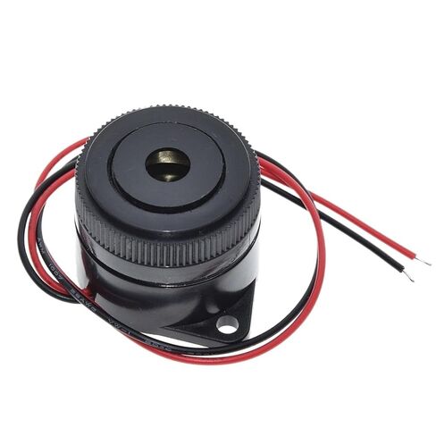 QSI-2910 90DB Buzzer 29.5x24.5mm DC 12V Active piezoelectric Buzzer Continuous Sound in Kuwait