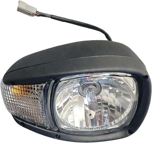 1-Set 24V Headlight Left 195-0190 1950190 & Right 195-0189 1950189 Fits for CAT 236D 242D 246C 246D 259D 279D 289D 299D in Kuwait