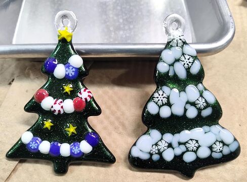 Holiday Dots Assortment - COE 90 Fusible Bullseye Glass - ASRT-D-HD in Saudi Arabia