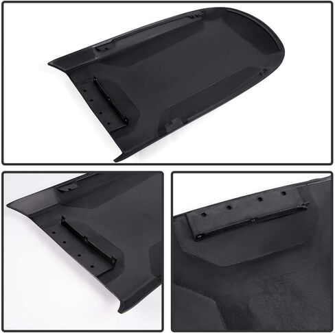 G-PLUS Front Air Vent Hood Scoops Compatible with Ford Mustang GT V8 2005 2006 2007 2008 2009 Racing Style, Black in Kuwait