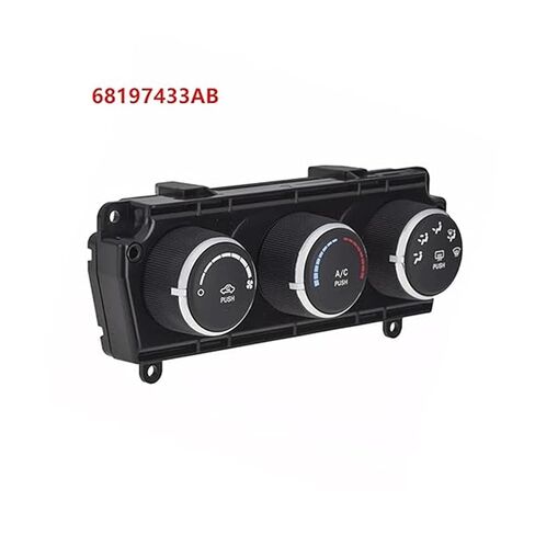 لوحة التحكم في المناخ AC لسيارة Jeep for Wranglers JK 2014-2018 68197433AB التحكم في درجة الحرارة ميزات التيار المتردد لتزيين لوحة مفاتيح تكييف الهواء للسيارة in Kuwait