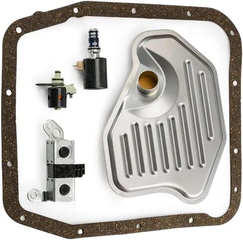 مجموعة خدمة الملف اللولبي ناقل الحركة 5 قطعة متوافقة مع 4R70W 4R75W AODE Shift EPC TCC للسيارات والشاحنات والشاحنات in Kuwait