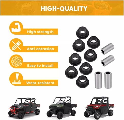 Rear Shock Bushing Sleeve Kit Replacement For Polaris For Ranger 500 For Ranger Crew 500 2001-2022 in Kuwait