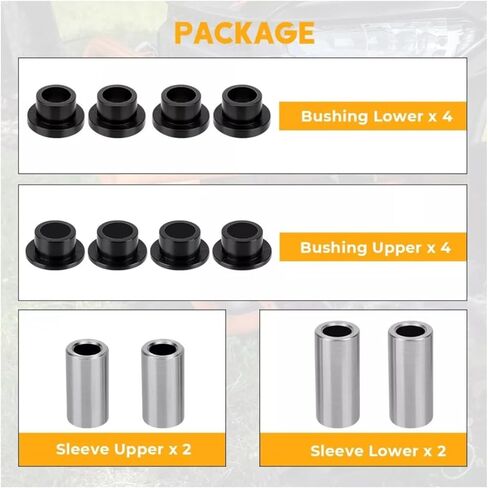 Rear Shock Bushing Sleeve Kit Replacement For Polaris For Ranger 500 For Ranger Crew 500 2001-2022 in Kuwait