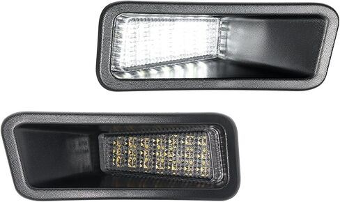 2Pcs 6000K White LED License Plate Light Compatible with 2019-2026 RAM 2500 3500 Rear Bumper Tag Lamp Clear Lens in Kuwait