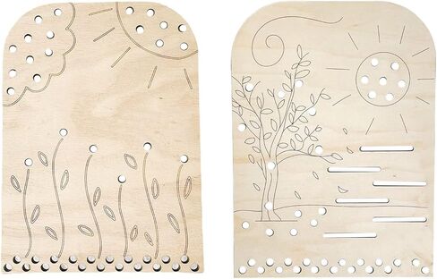 Artistic Flower Arrangement Tray Hand Pick Florals Collector Board Wood Grass/Leaf Collection Board Home Decorations in Kuwait