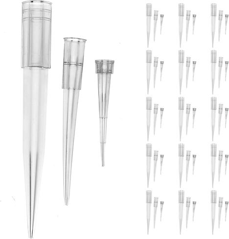 Veemoon 60pcs Plastic Single Flower Water Tube Floral Art Stem Tubes Fresh Floral Cake Spikes Pointed Picks Clear Flowers Arrangement Holders for DIY Craft Wedding (L 2.8 + S 1.2 + M 2 Inch) in Kuwait