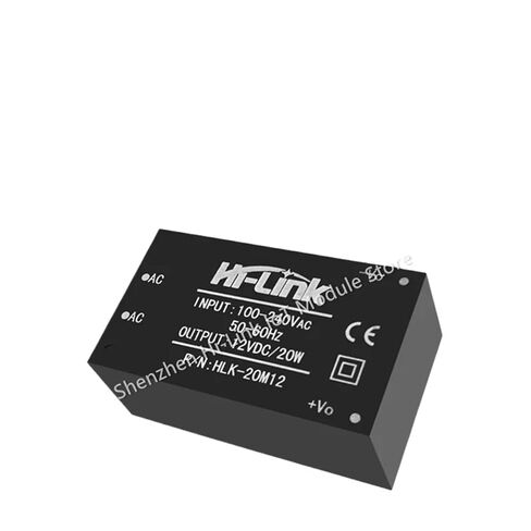 AC DC Circuit Converter Power Module HLK-20M12 220V to 12V 20W Isolated Switching Step Down in Kuwait