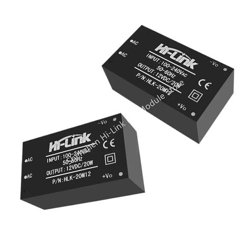 AC DC Circuit Converter Power Module HLK-20M12 220V to 12V 20W Isolated Switching Step Down in Kuwait