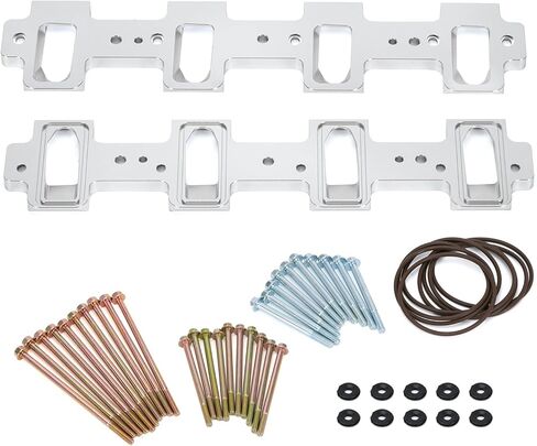 Rectangle Intake Manifold Adapter Plates For LS1 Cathedral Port Cylinder Head to LS3 LSA ZL1 CTS-V in Saudi Arabia