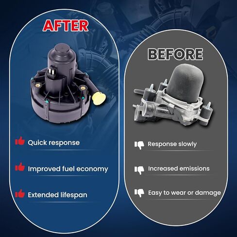 مضخة حقن الهواء الثانوية MOCA متوافقة مع 2008-2015 لـ Smart Fortwo 1.0L in Kuwait