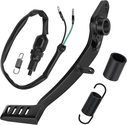 M MATI Rear Brake Lever Pedal Assembly w/Switch Sensor for Honda CB300F CBR300R 2016-2022 46500-KYJ-305 35350-KYJ-902 in Kuwait