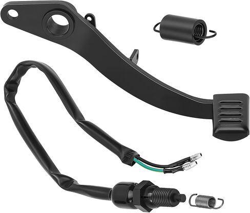M MATI Rear Brake Lever Pedal Assembly w/Switch Sensor for Honda CB300F CBR300R 2016-2022 46500-KYJ-305 35350-KYJ-902 in Kuwait