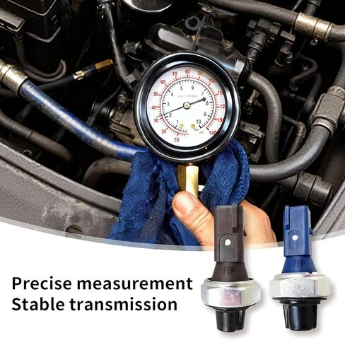 2 PCS Engine Oil Pressure Sensor Sender - Direct Fit for Audi A4 Q5 TT & VW Jetta Golf Passat Tiguan 2.0T - Replace 04E919081A 038919081K in Kuwait
