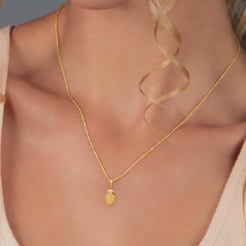Diamond2Deal مجوهرات فاخرة من الذهب عيار 14 قيراط وسام معجزة للنساء in Saudi Arabia