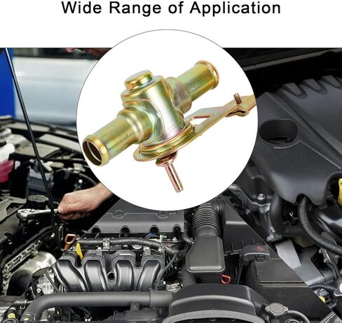 Cable-Operated Heater Tap Valve, 16 mm (5/8") Inline Automotive HVAC Control for Hot Rods, Machinery, and Classic Car Restoration Projects in Kuwait