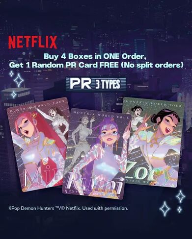 KAYOU × KPop: Demon Hunters card-Energy Edition-001-NA-Series 1-A in Kuwait