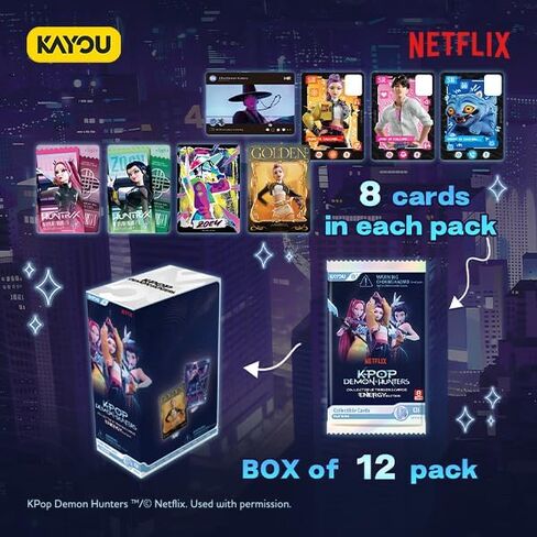 KAYOU × KPop: Demon Hunters card-Energy Edition-001-NA-Series 1-A in Kuwait