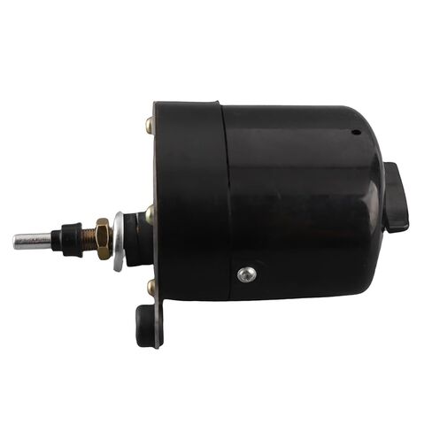 12V Windscreen Wiper Motor 01287358, Replacement Accessory with Mounting Holes for Easy Installation, Fit for Tractor in Kuwait