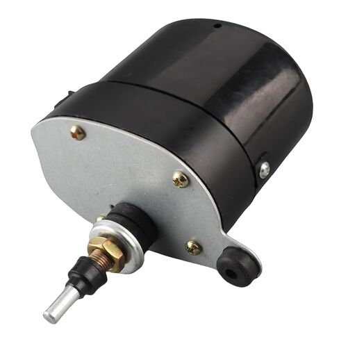 12V Windscreen Wiper Motor 01287358, Replacement Accessory with Mounting Holes for Easy Installation, Fit for Tractor in Kuwait