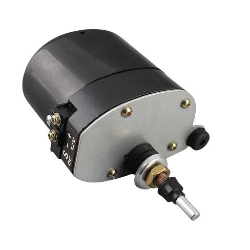 12V Windscreen Wiper Motor 01287358, Replacement Accessory with Mounting Holes for Easy Installation, Fit for Tractor in Kuwait