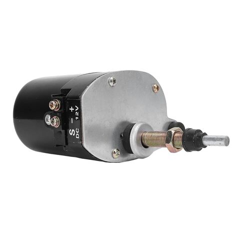 CHICIRIS 12V Tractor Wiper Motor 01287358 105 Degree Metal Enhanced Performance with Long Shaft 105 Angle for Tractor 207 307 in Kuwait