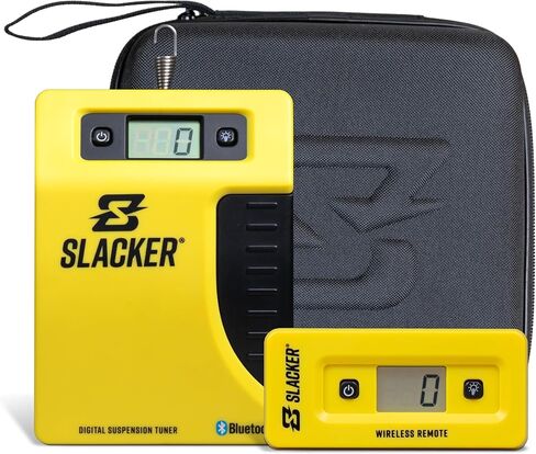 مجموعة ضبط التعليق Slacker Motorcycle Pro - أداة ترهل رقمية، جهاز تحكم عن بعد لاسلكي وإعداد سهل - عرض المقاود في الوقت الحقيقي والتركيب العالمي - ضبط التعليق الدقيق أدوات موتوكروس in Kuwait
