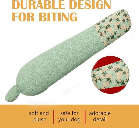 Dog Toy Doobie | Funny Dog Toy | Cool Dog Toys | Gifts for Dogs | Funny Squeaky Dog Toys | Novelty Dog Toys | Dog Birthday Gift (2 Pack) in Saudi Arabia