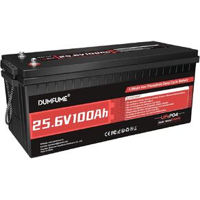 24V 314Ah LiFePO4 Lithium Battery with 200A BMS 15000+ Deep Cycle Solar Battery, 300ah lithium battery 8kWh Energy for RV, Camper, Off-Grid, Backup Power in Kuwait
