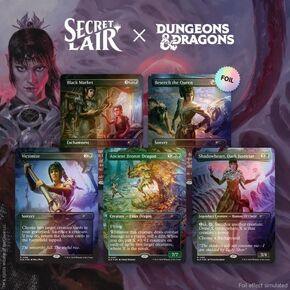 Magic: The Gathering Secret Lair x Dungeons & Dragons: Shadowheart's Devotion Foil Edition in Kuwait