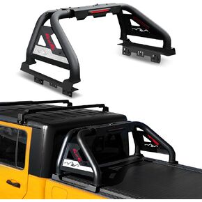 Adjustable Roll Bar for Mid Size Pickup Truck, OSOTORERO Roll Bar for Truck Roll Bar Sport Bar Chase Rack with Brake Lights Compatible with Tacoma, Ranger, Colorado, Canyon, Frontier, Gladiator in Kuwait