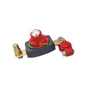 1pcs J60F Premium Brass Negative Terminal Cut Off Switches 250 Amp Capacity for Cars Boats Trucks with Simple Manual Operation(Positive Electrode) in Kuwait