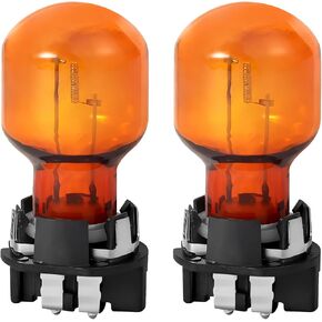 2 Pack PWY24W 24W 12V Amber Turn Signal Light Bulbs, Replacement for 2016-2017 Volkswagen Passat/Lavida/Octavia, Audi A4/Q3/Q7, Ford Fusion/Mondeo/EDGE, Fits Part #12174, 12174NA, 12174 NAHTR in Saudi Arabia