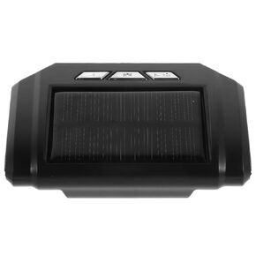 ibasenice Multifunctional Solar Powered Car Clock Digital Display with Date and Temperature for Golf Carts Trucks and Cars Dashboard in Kuwait