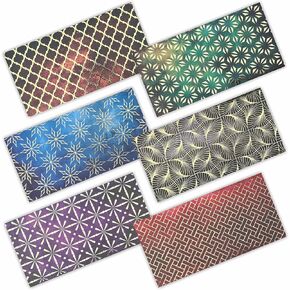 PARTH IMPEX Shagun Gift Envelopes for Cash (Pack of 60) 3.5" x 7" Stunning Gold Foil Stamping, Vintage Rustic Decorative Fancy Money Saving Holder Card for Christmas Birthday Wedding Graduation in Kuwait