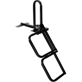 Universal Foldable Pickup Truck Tailgate Two-Step Ladder, 300 LBS Load Capacity, with Handrail, Easy Install Truck Bed Step in Kuwait