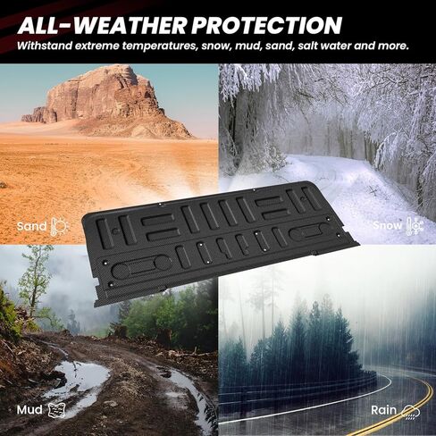 LASFIT Tailgate Mat for Ford F-150 2015-2020, Heavy Duty Tailgate Protector for Work Trucks & Daily Use, Anti-Slip Truck Tailgate Liner, Scratch Resistant All-Weather Tailgate Pad Easy to Clean in Kuwait