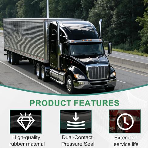 47697 ختم العجلة الخلفية (يستبدل SKF 47697 47691 47692 & Stemco 393-0173) بديل لشاحنات Freightliner Kenworth Peterbilt Navistar فولفو شبه الشاحنات (2) in Kuwait
