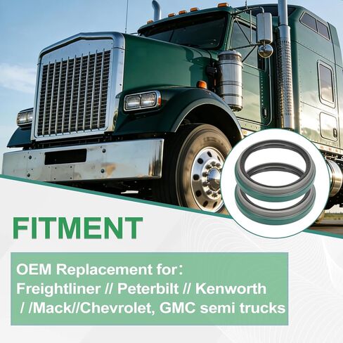 47697 ختم العجلة الخلفية (يستبدل SKF 47697 47691 47692 & Stemco 393-0173) بديل لشاحنات Freightliner Kenworth Peterbilt Navistar فولفو شبه الشاحنات (2) in Kuwait