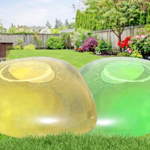 47'' Giant Bubble Ball 2 Pcs Inflatable Water Balloons Large Beach Ball Pool Beach Toys Soft Rubber Ball for Outdoor Indoor Party in Saudi Arabia
