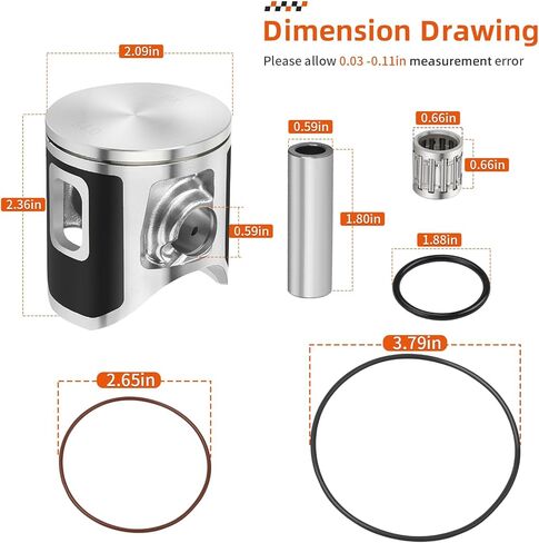 Top End Rebuild Kit STD 54mm Piston Rings Gasket Kit For Yamaha YZ125 YZ 125 1998-2000 4XM-11631-30-D0 in Kuwait